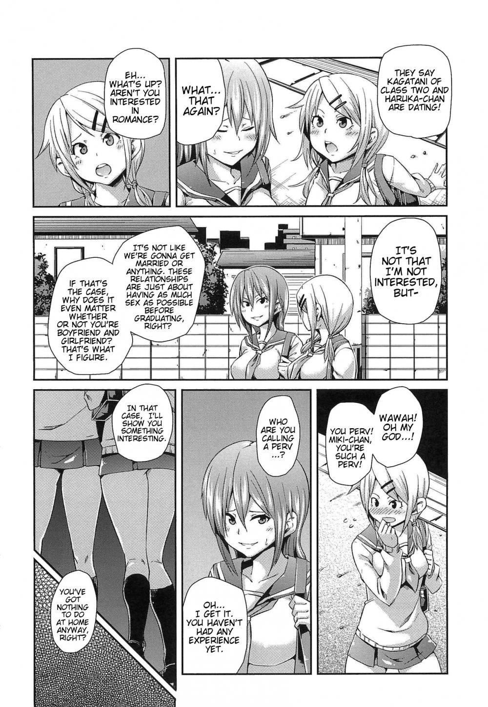 Hentai Manga Comic-Femdom Schoolgirls-Chapter 2-2